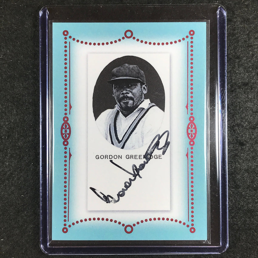 2024 Futera Vintage Cricket SIR GORDON GREENIDGE Autograph Red 1/8 #CTA12