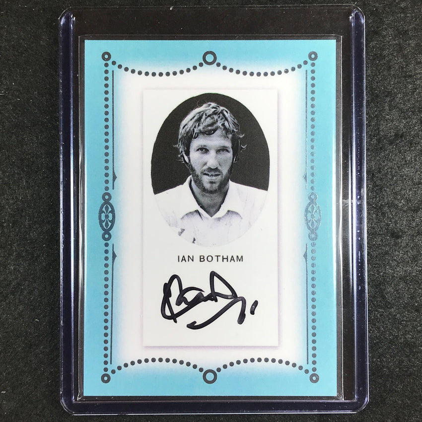 2024 Futera Vintage Cricket IAN BOTHAM Autograph Blue 2/7 #CTA01