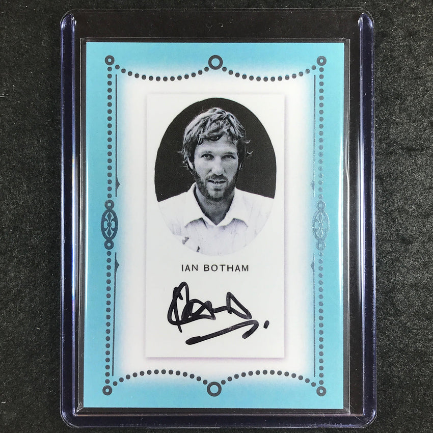 2024 Futera Vintage Cricket IAN BOTHAM Autograph Blue 6/7 #CTA01