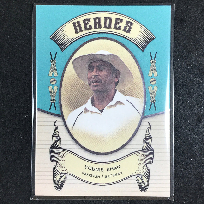 2024 Futera Vintage Cricket YOUNIS KHAN Heroes /250 #15