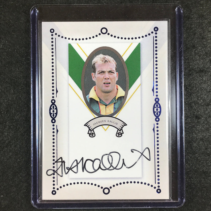 2024 Futera Vintage Cricket JACQUES KALLIS Autograph Blue 1/2 #CCA11