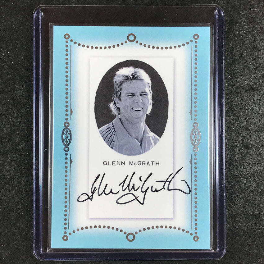 2024 Futera Vintage Cricket GLENN MCGRATH Autograph Platinum 1/1 #CTA13
