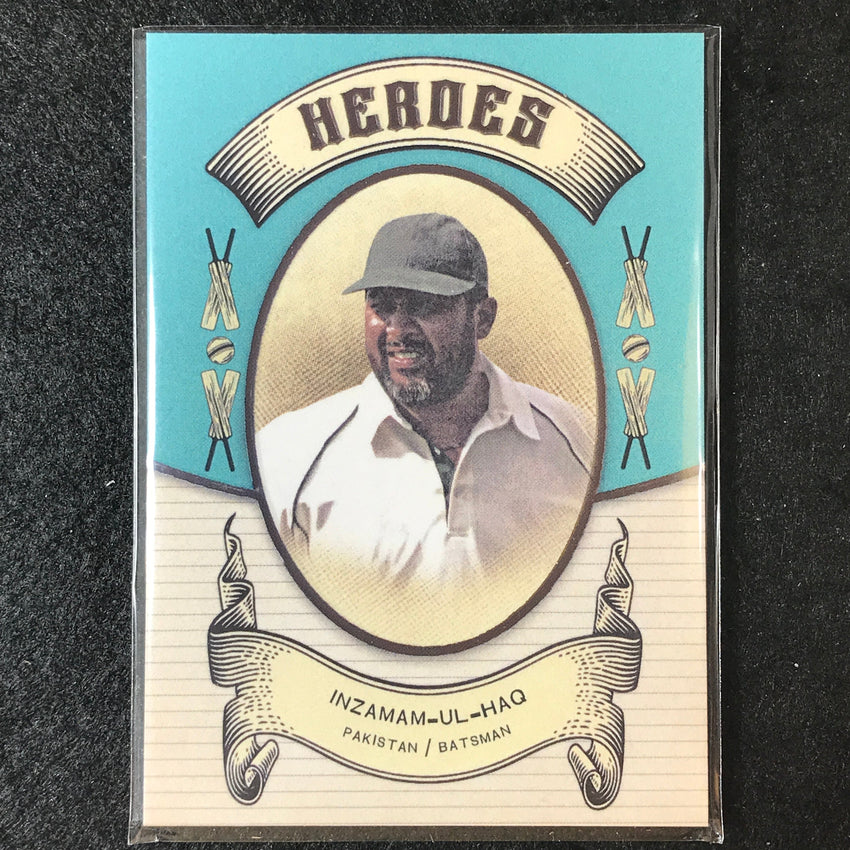 2024 Futera Vintage Cricket INZAMAN UL-HAQ Heroes /250 #16