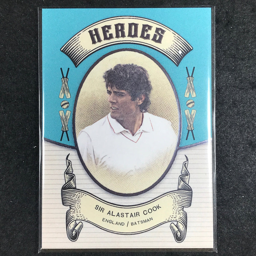2024 Futera Vintage Cricket SIR ALASTAIR COOK Heroes /250 #20