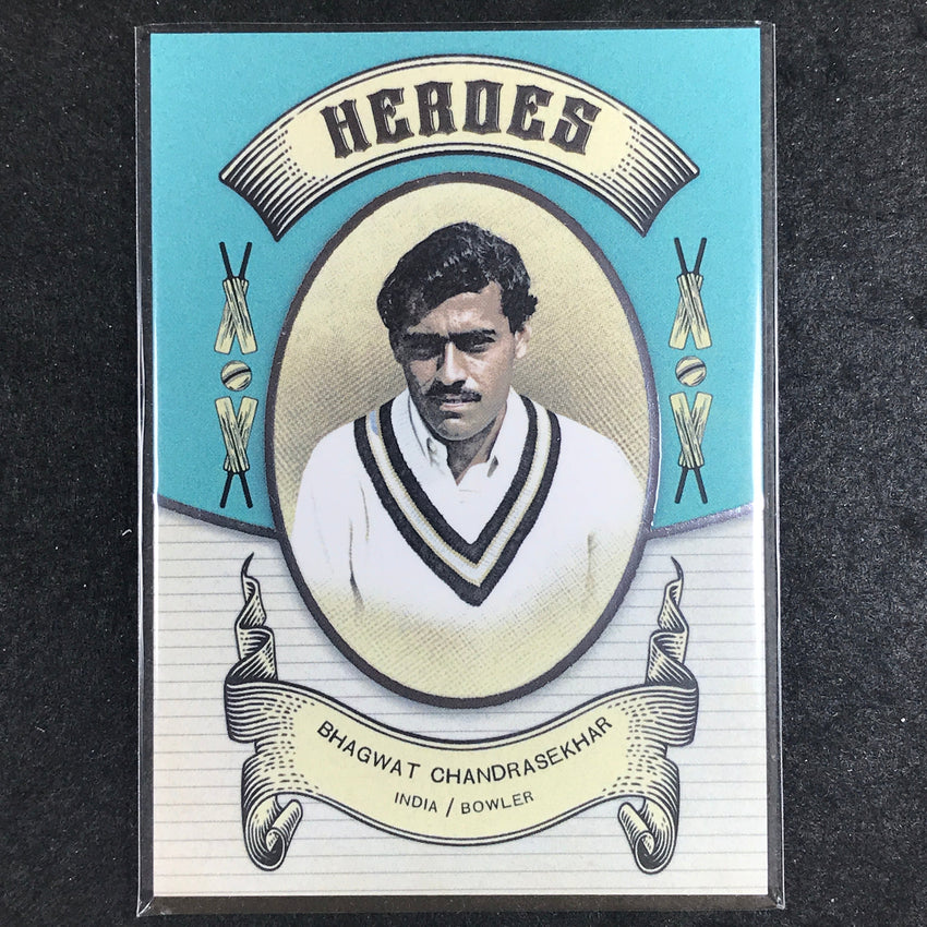 2024 Futera Vintage Cricket BHAGWAT CHANDRASEKHAR Heroes /250 #31
