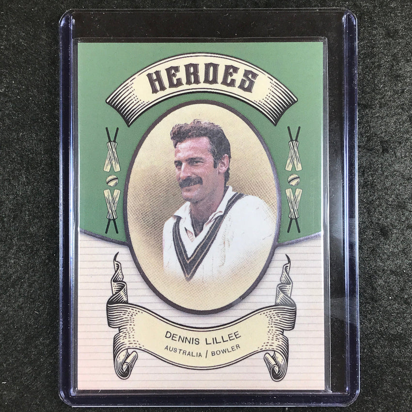 2024 Futera Vintage Cricket DENNIS LILLEE Heroes Green 14/21 #6
