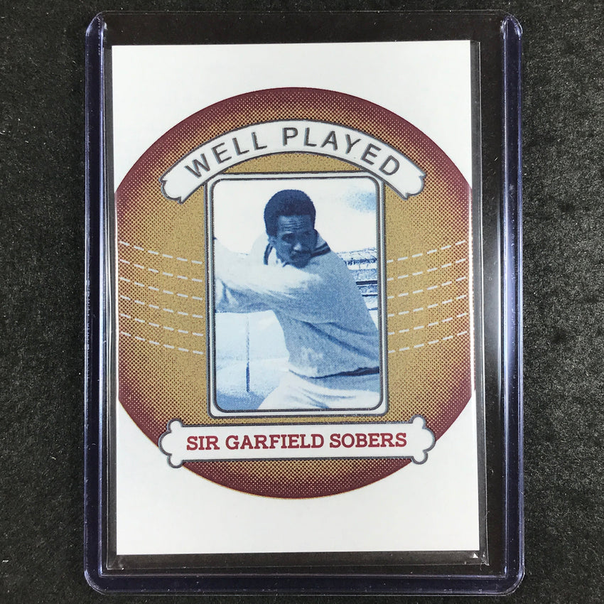 2024 Futera Vintage Cricket SIR GARFIELD SOBERS Well Played Bronze 7/18 #7