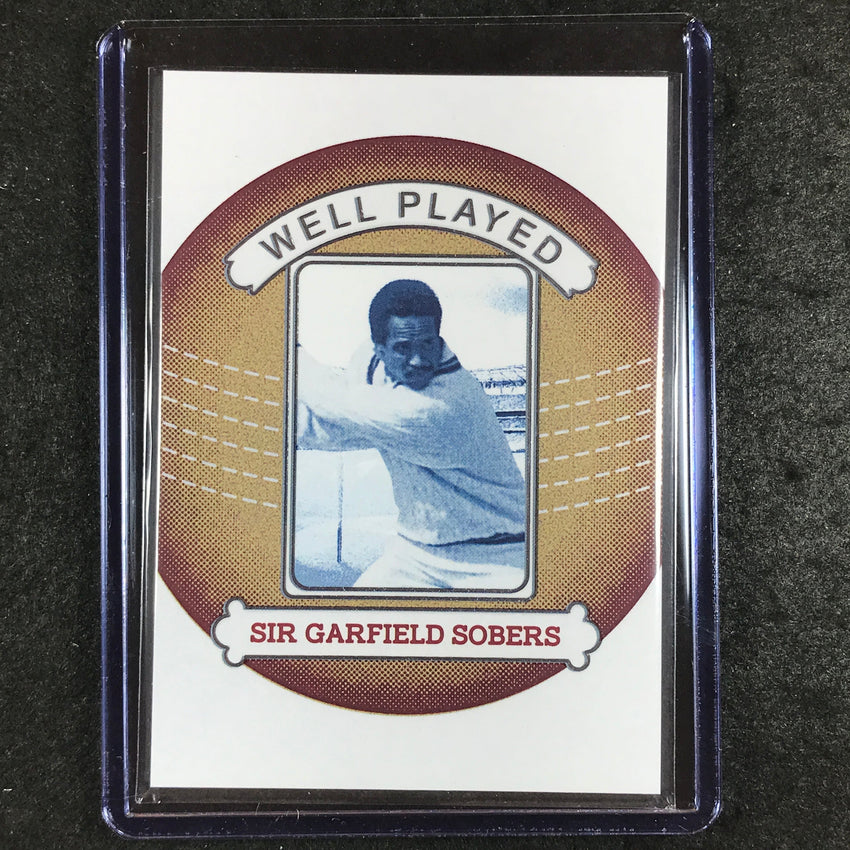 2024 Futera Vintage Cricket SIR GARFIELD SOBERS Well Played Bronze 10/18 #7