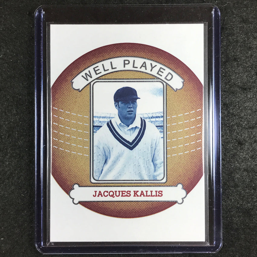 2024 Futera Vintage Cricket JACQUES KALLIS Well Played Bronze 9/18 #12