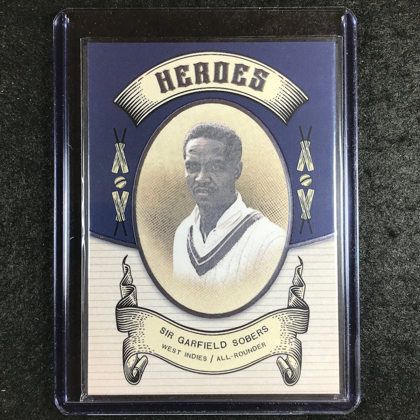 2024 Futera Vintage Cricket SIR GARFIELD SOBERS Heroes Blue 6/9 #7