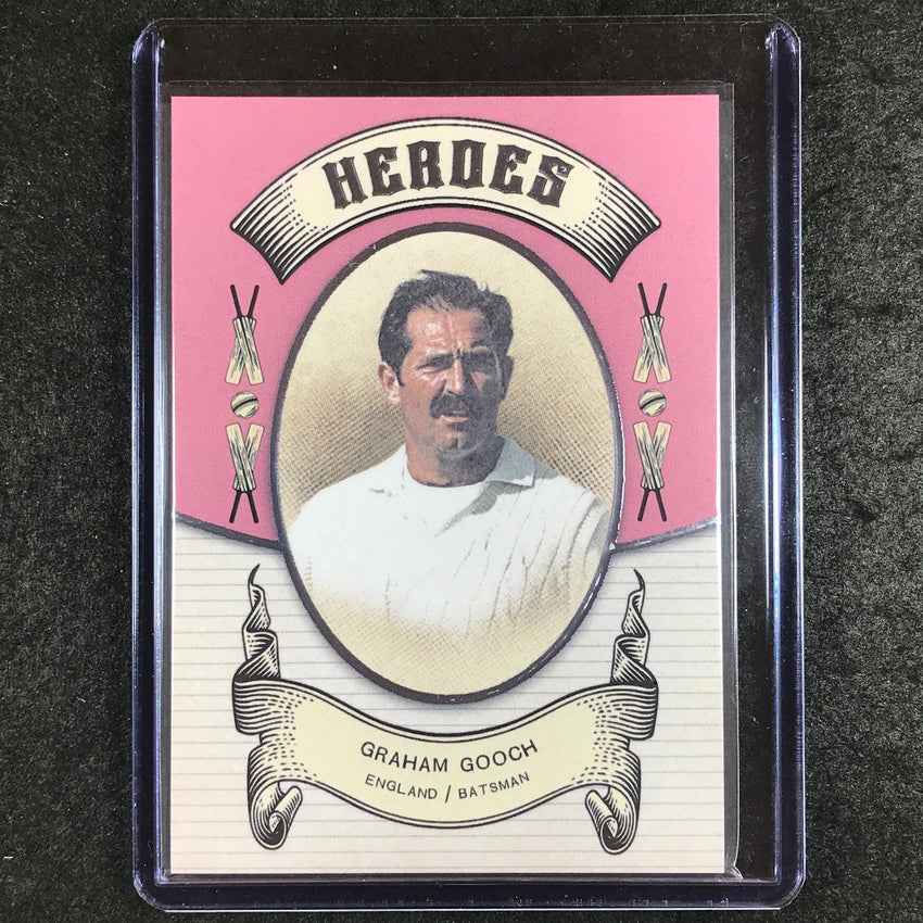 2024 Futera Vintage Cricket GRAHAM GOOCH Heroes Pink 5/7 #2