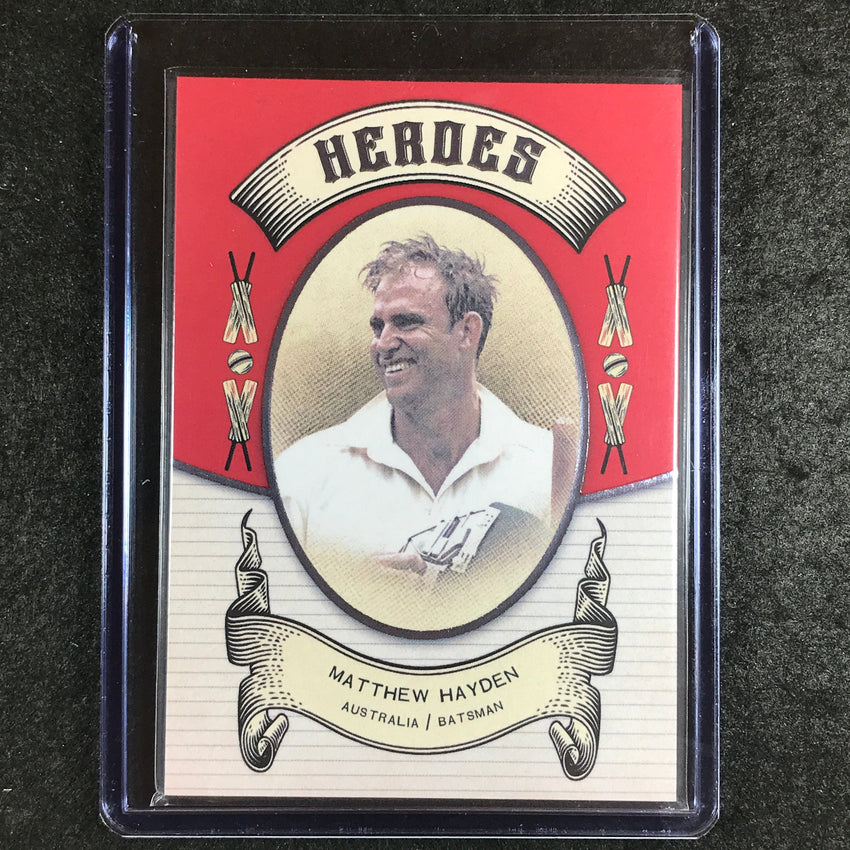 2024 Futera Vintage Cricket MATTHEW HAYDEN Heroes Red 4/5 #17
