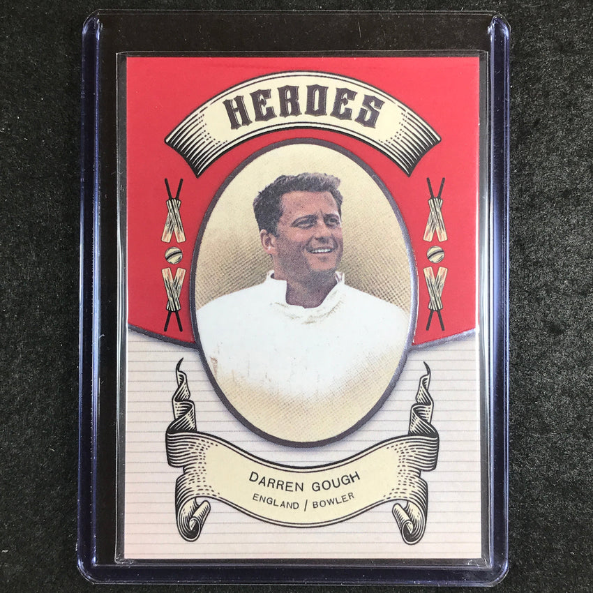 2024 Futera Vintage Cricket DARREN GOUGH Heroes Red 1/5 #21