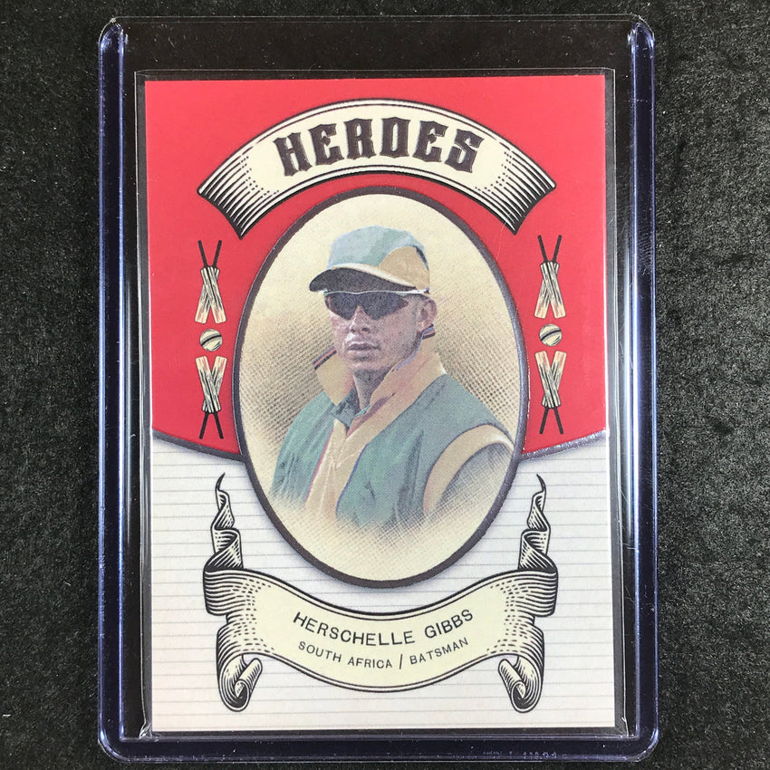 2024 Futera Vintage Cricket HERSCHELLE GIBBS Heroes Red 4/5 #22