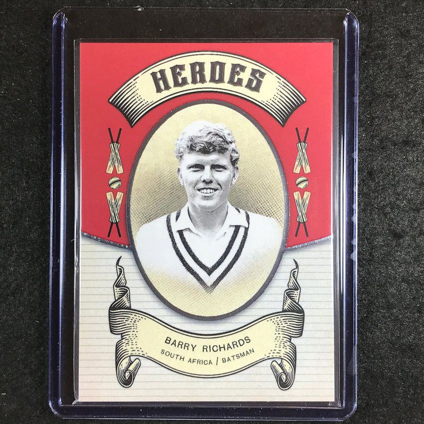 2024 Futera Vintage Cricket BARRY RICHARDS Heroes Red 4/5 #29