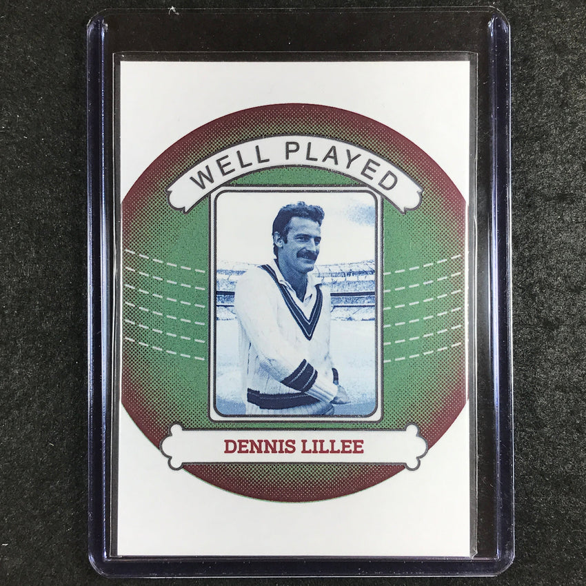 2024 Futera Vintage Cricket DENNIS LILLEE Well Played Green 8/9 #6