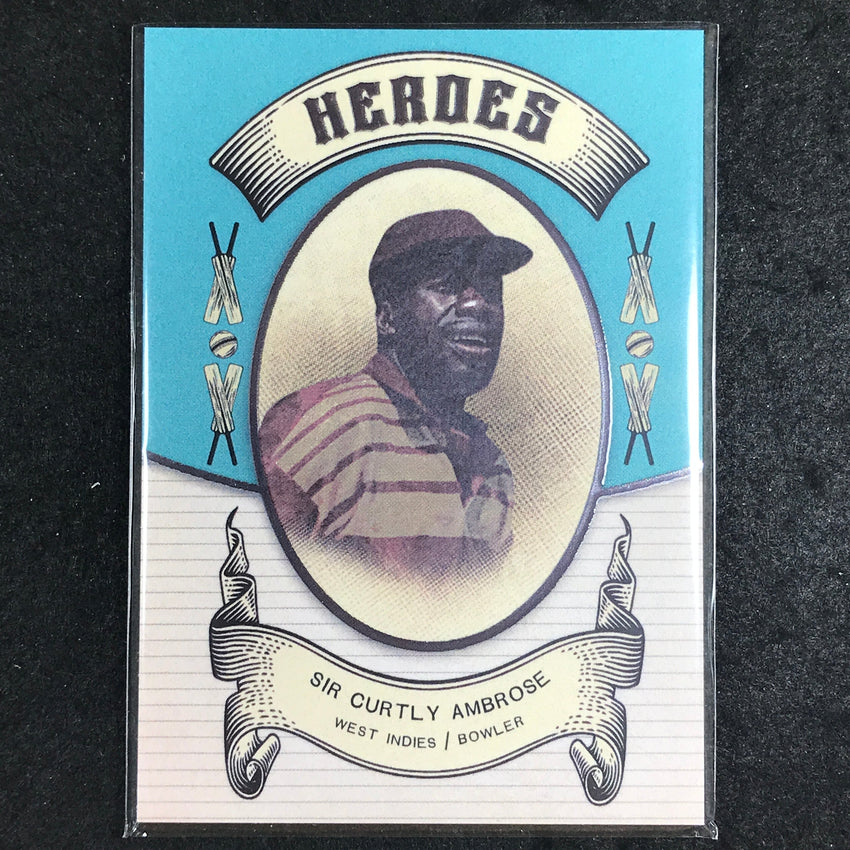 2024 Futera Vintage Cricket SIR CURTLY AMBROSE Heroes /250 #9