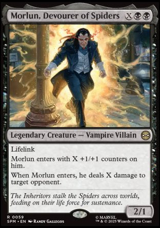 FOIL Morlun, Devourer of Spiders - #059 Rare Marvel's Spider-Man