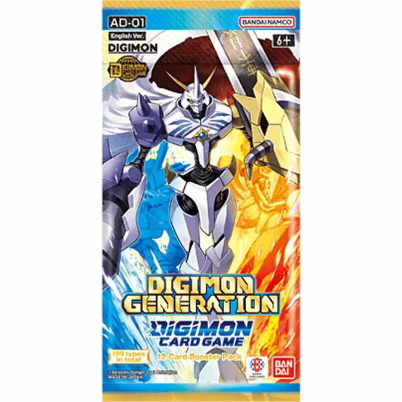 Digimon Card Game [AD-01] Digimon Generation Advanced Booster Pack