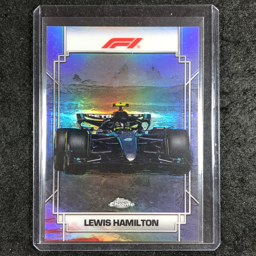 2024 Topps Chrome Formula 1 LEWIS HAMILTON Insde Trax SSP #2