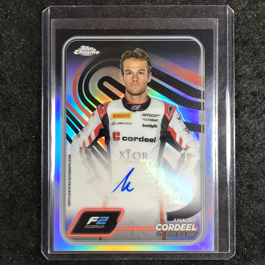 2024 Topps Chrome Formula 1 AMAURY CORDEEL Chrome Autograph Base #COR