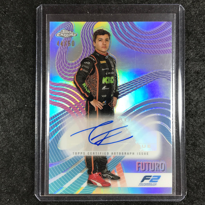 2024 Topps Chrome Formula 1 ENZO FITTIPALDI Futuro Auto 44/50