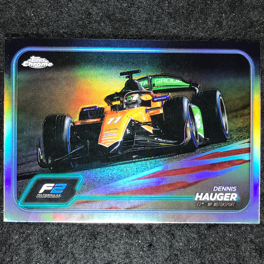 2024 Topps Chrome Formula 1 DENNIS HAUGER Base Refractor #95