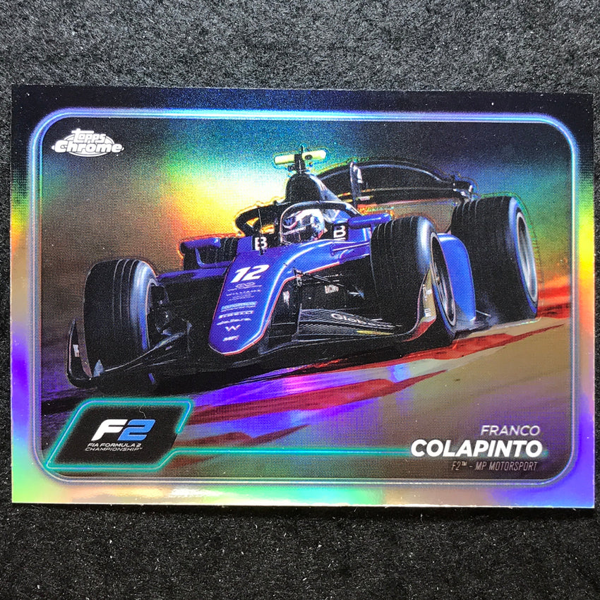 2024 Topps Chrome Formula 1 FRANCO COLAPINTO Base Refractor #96