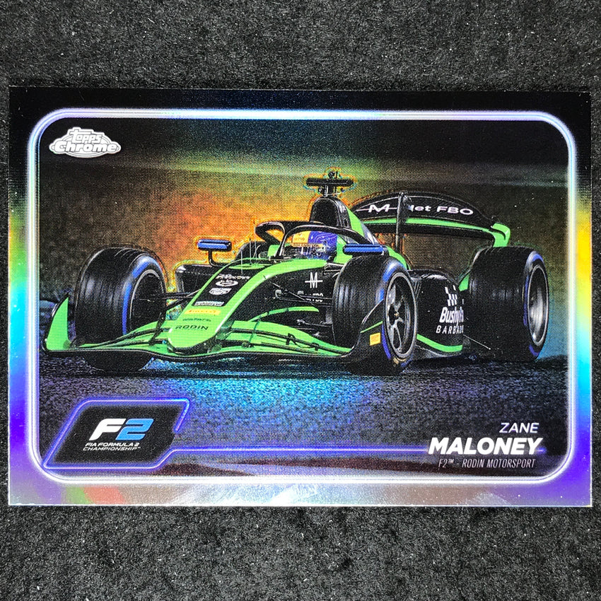 2024 Topps Chrome Formula 1 ZANE MALONEY Base Refractor #97