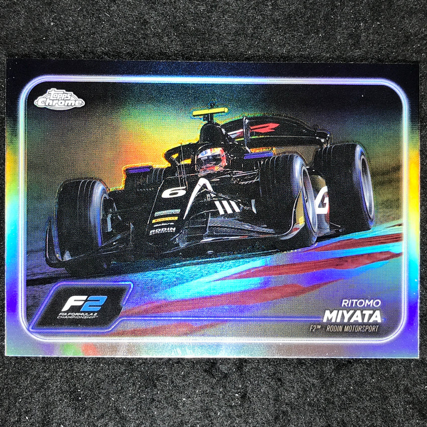 2024 Topps Chrome Formula 1 RITOMO MIYATA Base Refractor #98