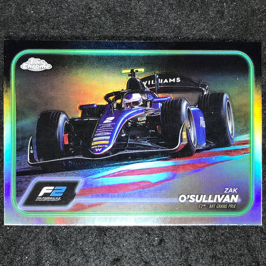 2024 Topps Chrome Formula 1 ZAK O'SULLIVAN Base Refractor #101