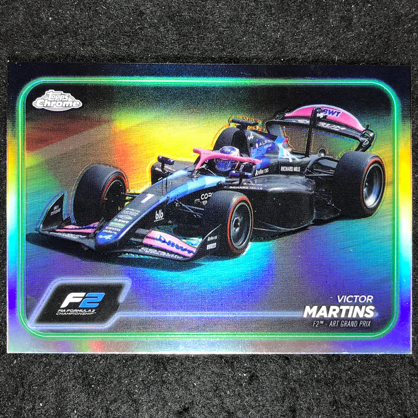 2024 Topps Chrome Formula 1 VICTOR MARTINS Base Refractor #102