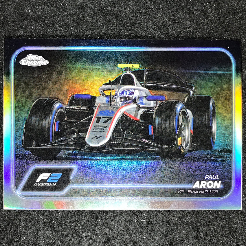 2024 Topps Chrome Formula 1 PAUL ARON Base Refractor #103