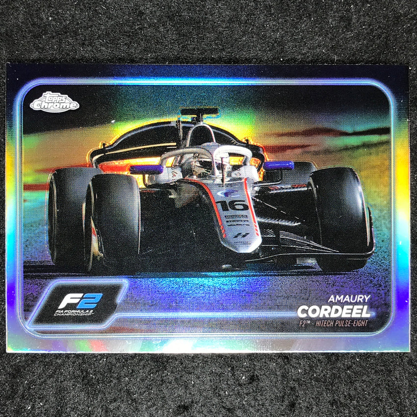 2024 Topps Chrome Formula 1 AMAURY CORDEEL Base Refractor #104