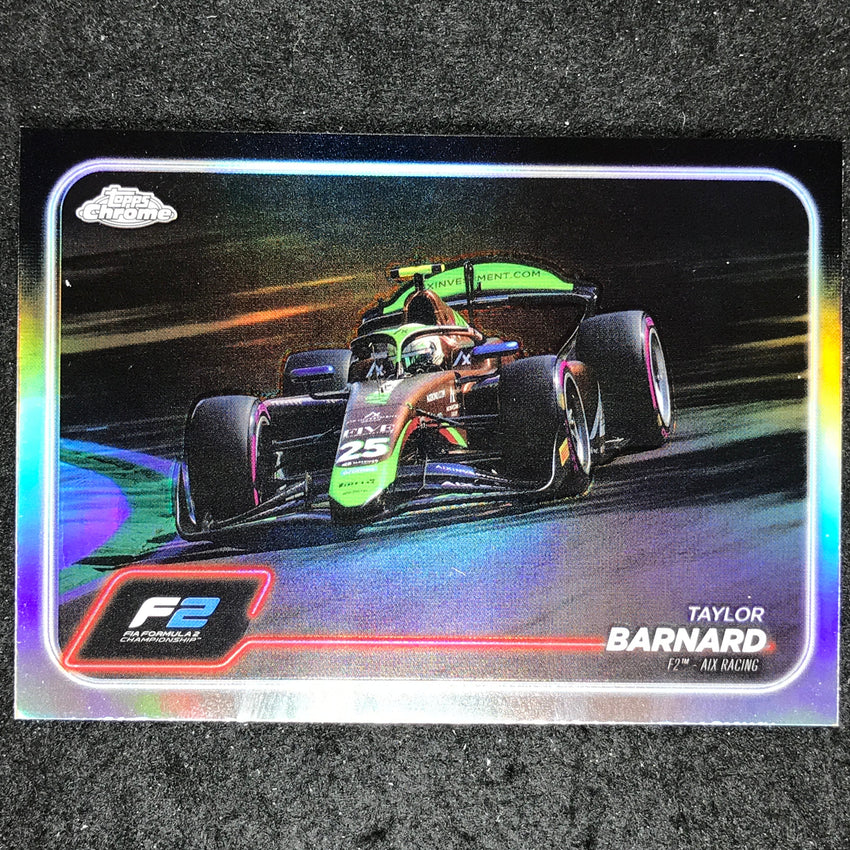 2024 Topps Chrome Formula 1 TAYLOR BARNARD Base Refractor #108