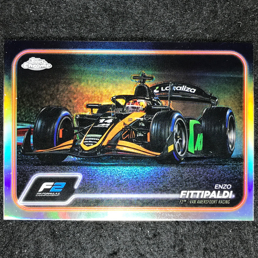 2024 Topps Chrome Formula 1 ENZO FITTIPALDI Base Refractor #111