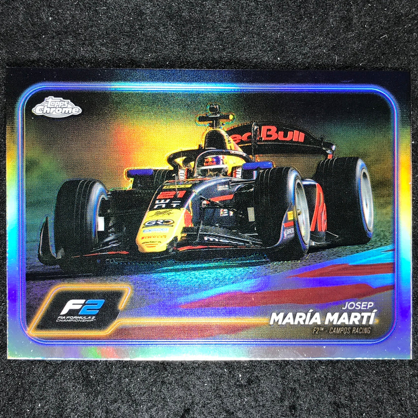 2024 Topps Chrome Formula 1 JOSEP MARIA MARTI Base Refractor #114