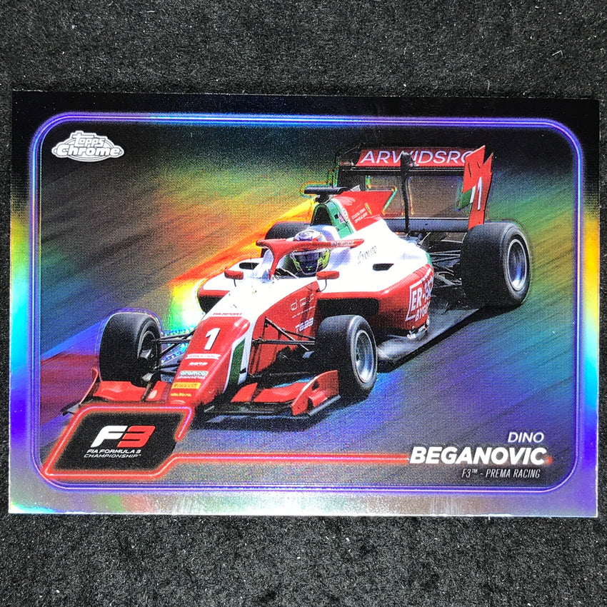 2024 Topps Chrome Formula 1 DINO BEGANOVIC Base Refractor #115