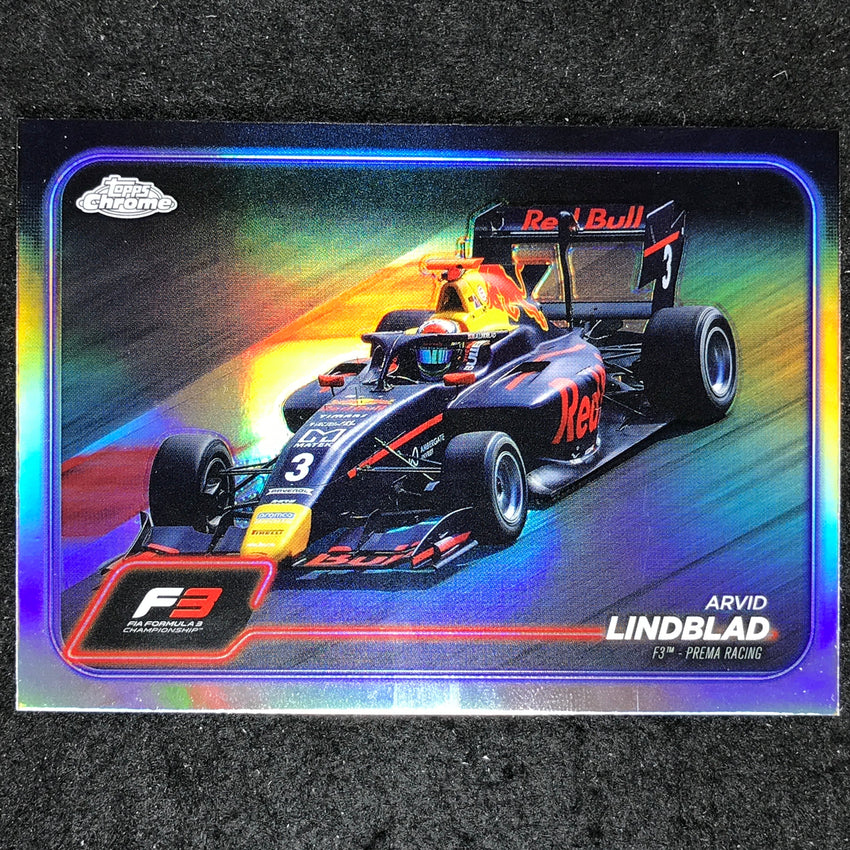 2024 Topps Chrome Formula 1 ARVID LINDBLAD Base Refractor #117