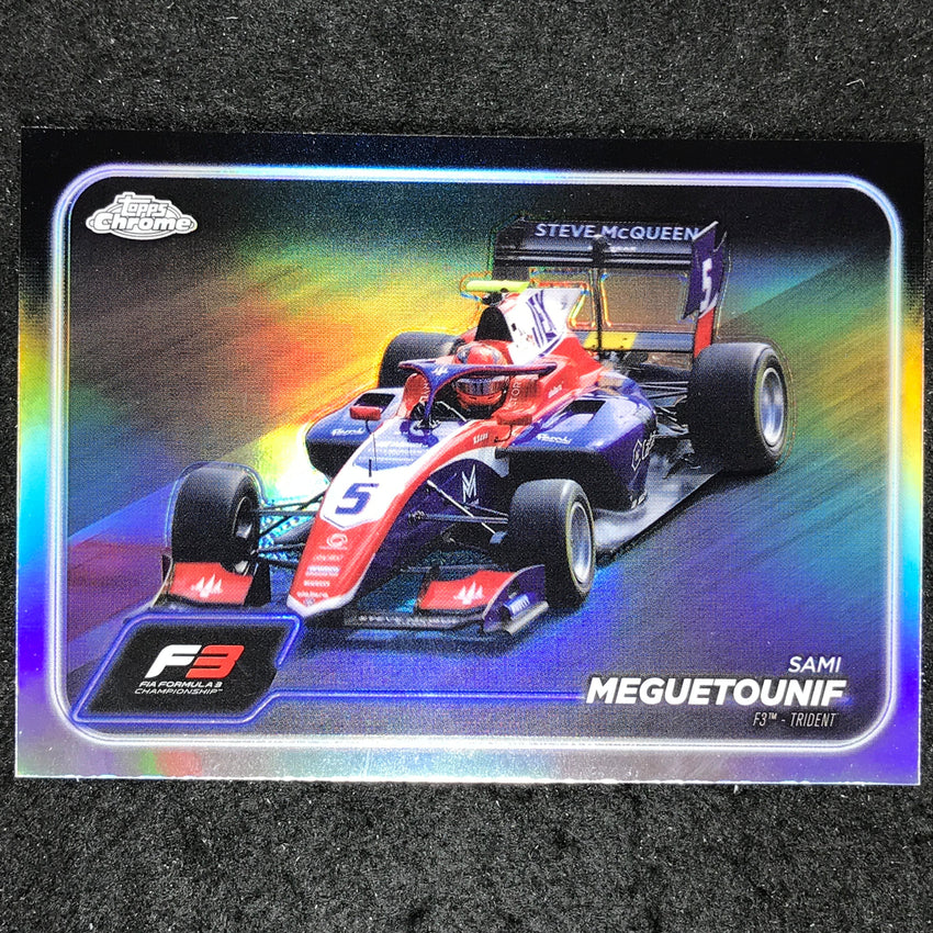 2024 Topps Chrome Formula 1 SAMI MEGUETOUNIF Base Refractor #119