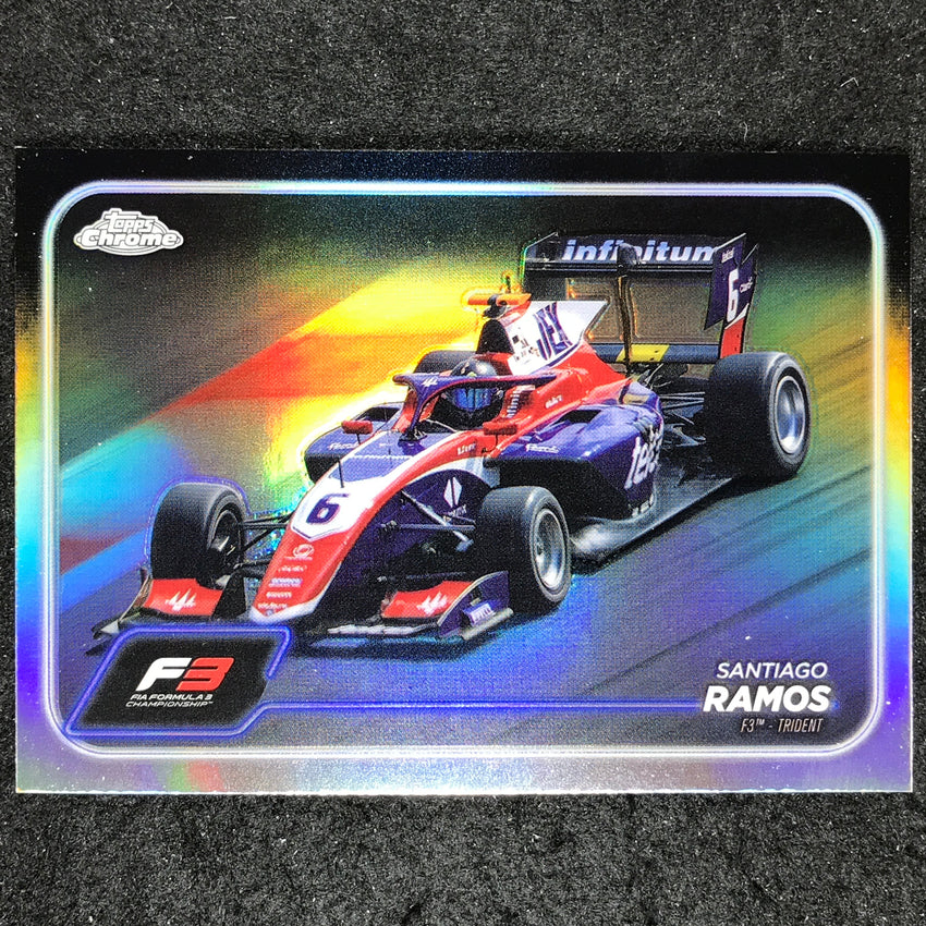 2024 Topps Chrome Formula 1 SANTIAGO RAMOS Base Refractor #120