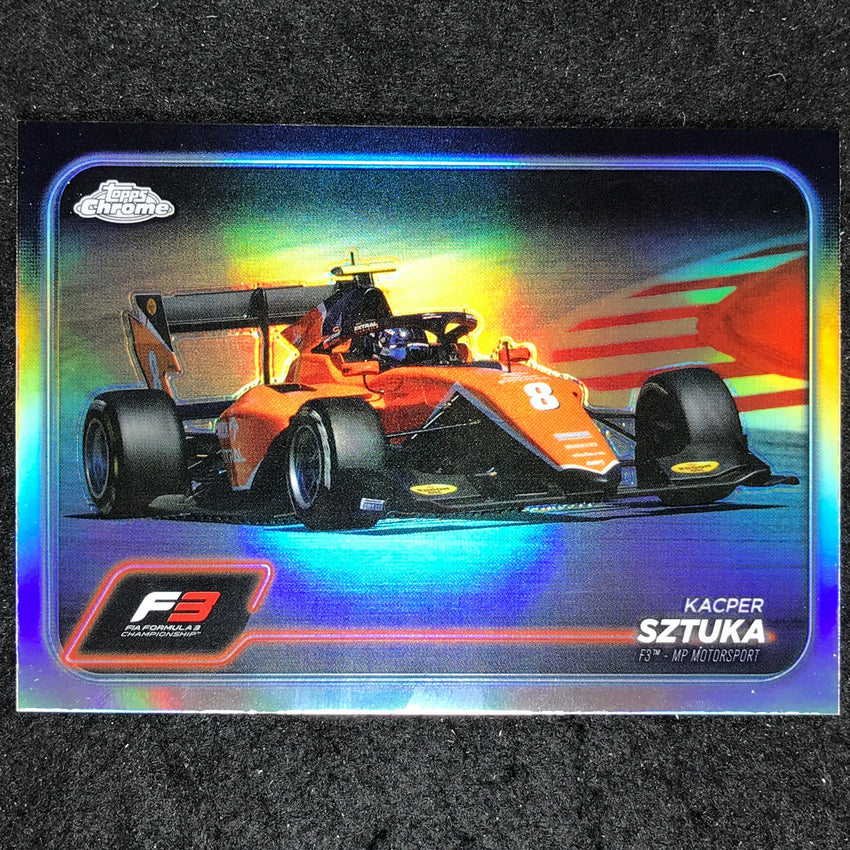 2024 Topps Chrome Formula 1 KACPER SZTUKA Base Refractor #122