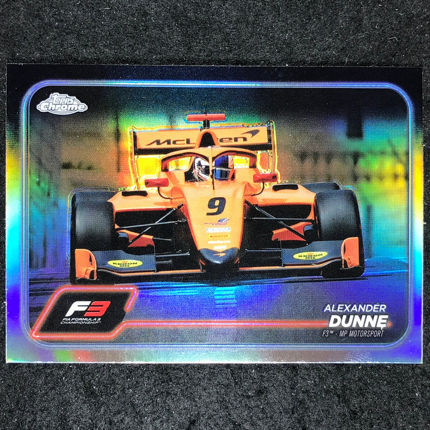 2024 Topps Chrome Formula 1 ALEXANDER DUNNE Base Refractor #123