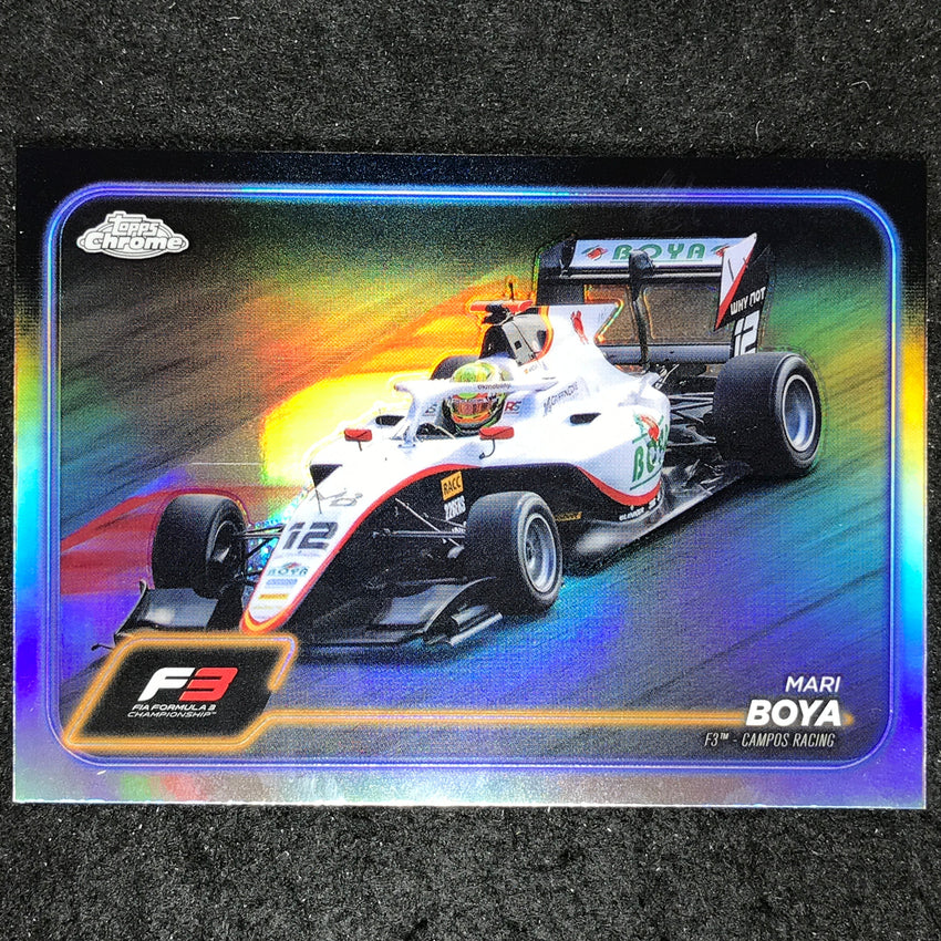 2024 Topps Chrome Formula 1 MARI BOYA Base Refractor #126