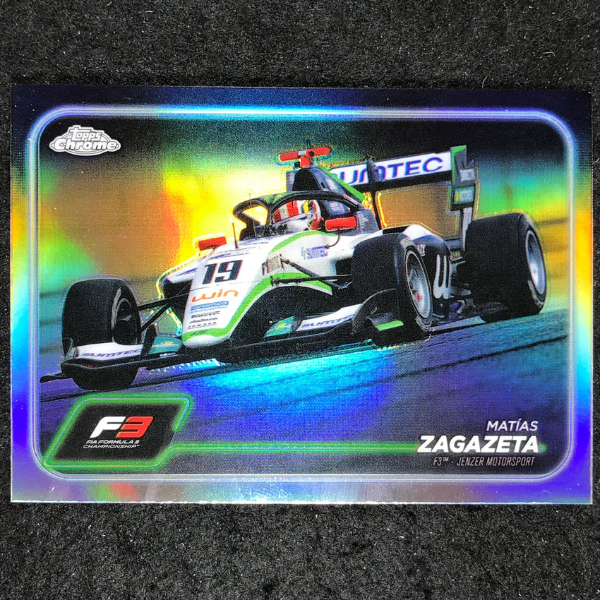 2024 Topps Chrome Formula 1 MATIAS ZAGAZETA Base Refractor #132