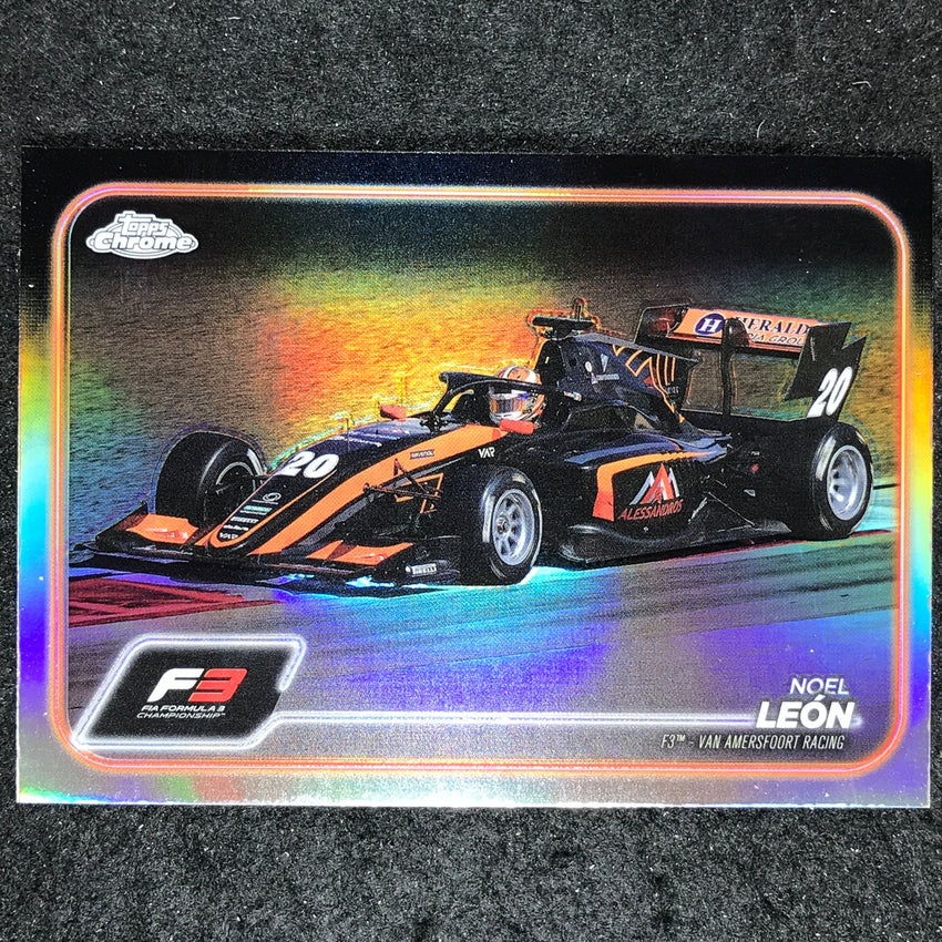 2024 Topps Chrome Formula 1 NOEL LEON Base Refractor #133
