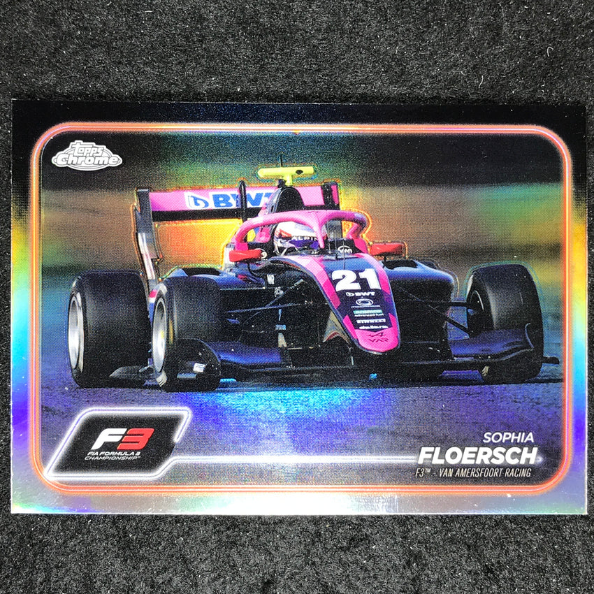 2024 Topps Chrome Formula 1 SOPHIA FLOERSCH Base Refractor #134