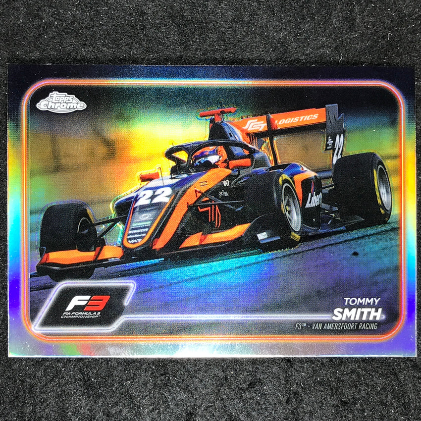 2024 Topps Chrome Formula 1 TOMMY SMITH Base Refractor #135
