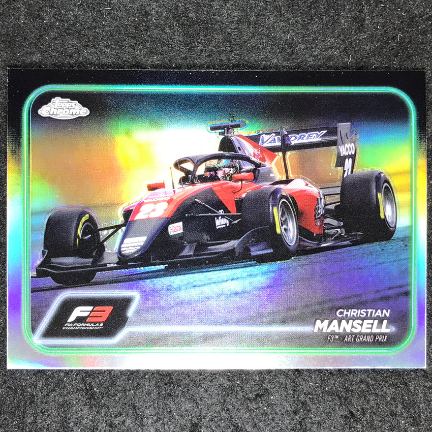 2024 Topps Chrome Formula 1 CHRISTIAN MANSELL Base Refractor #136