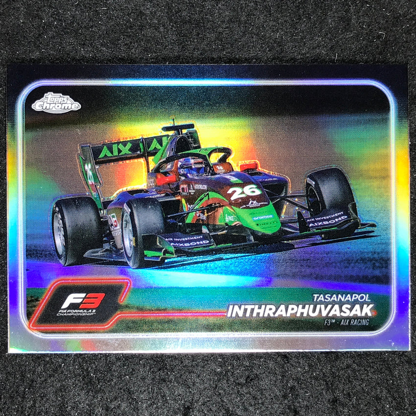 2024 Topps Chrome Formula 1 TASANAPOL INTHRAPHUVASAK Base Refractor #139